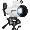Bresser Optics CLASSIC 70/350 Διοπτρικό τηλεσκόπιο 140x Μαύρο, Λευκό