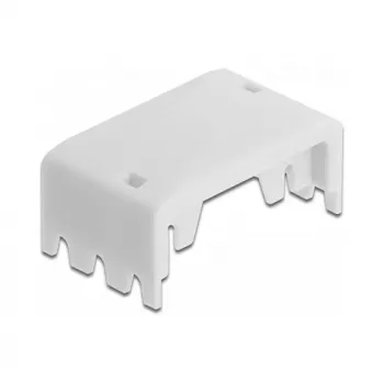 Μονάδα Keystone DeLOCK 86498 επίπεδη λευκή RJ-12