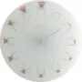NeXtime ρολόι 8809 Chair, Ø30 cm, επιτοίχιο, λευκό/πολύχρωμο