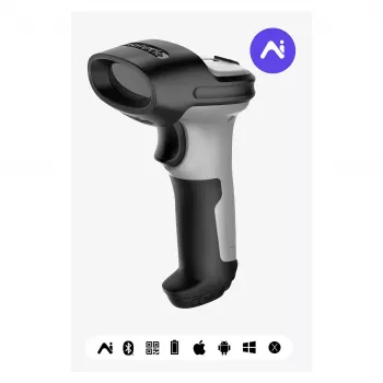 Inateck Σαρωτής Barcode 72 γκρι [BCST-72_gray]