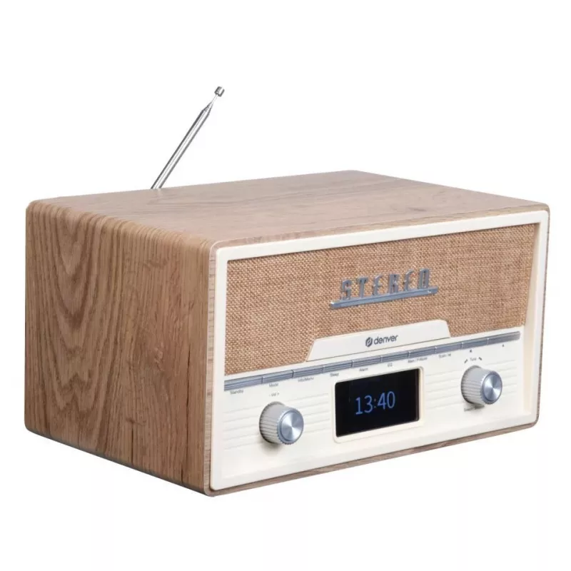 Προσωπικό CD player Denver MDA-525LW ξύλο 10 W DAB+ FM