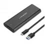 Θήκη για δίσκους M.2 SATA SSD | NGFF | USB Type-C