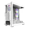 Κουτί υπολογιστή Darkflash DS900 (λευκό) + 7 ανεμιστήρες ARGB