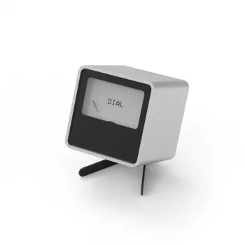 Dial Controller Streacom VU1-Dial ασημί USB Type-C — περιστροφικός διακόπτης για ανεμιστήρες συστήματος, έλεγχο RGB και ήχου