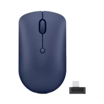 Ασύρματο οπτικό ποντίκι Lenovo 540 RF, αμφίχειρο, 2400 DPI, 2,4 GHz δέκτης USB‑C, μπλε