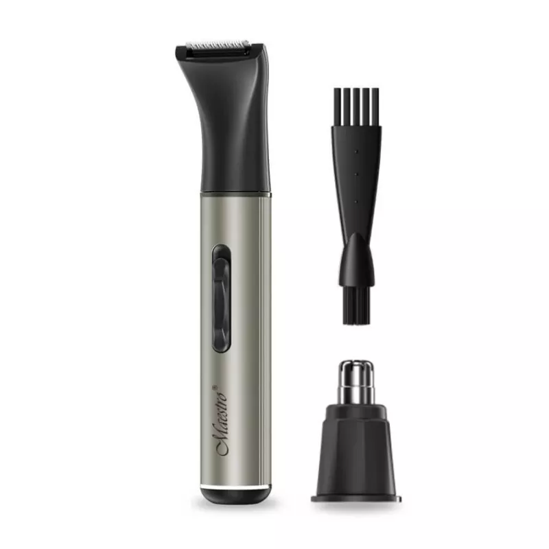 Σετ trimmer 2-in-1 Maestro MR-666 USB — επαναφορτιζόμενο σετ διπλής περιποίησης