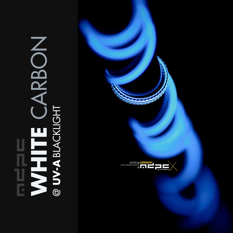 MDPC-X Sleeve Medium - Λευκό-Άνθρακας PXW, 1m