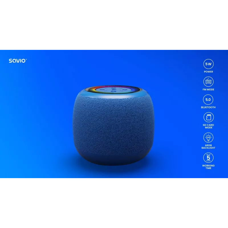 Savio BS-042 Ηχείο Bluetooth 5 W