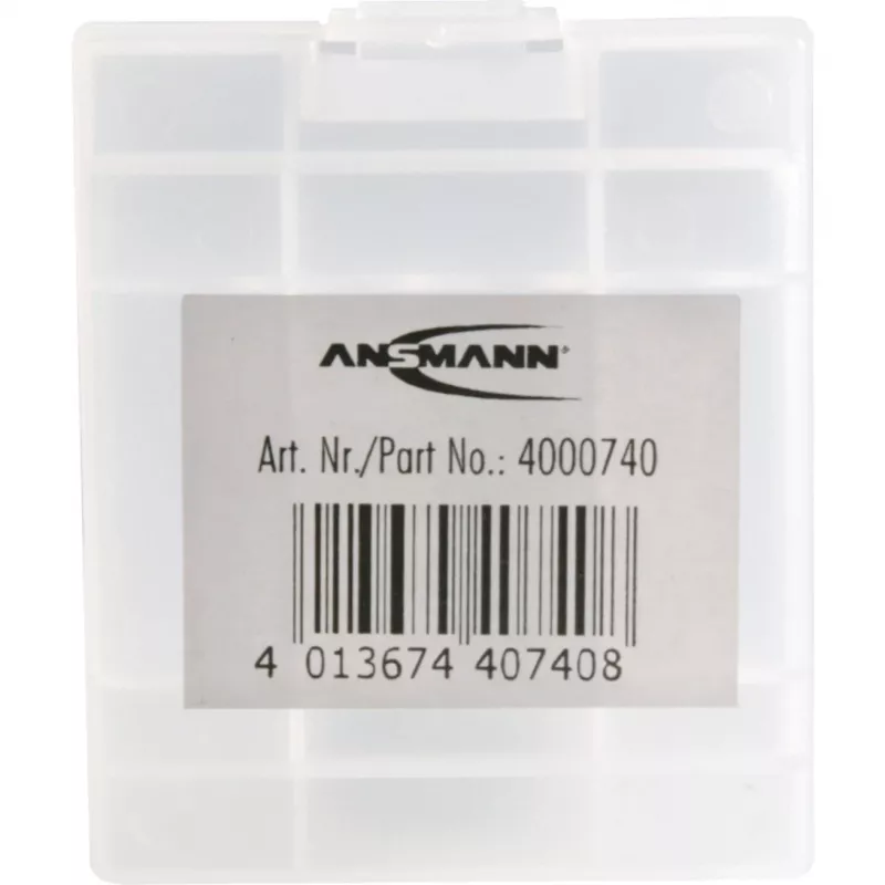 ANSMANN 4000740 Θήκη μπαταριών BATTERY BOX 4, για έως 4 στοιχεία AA ή AAA
