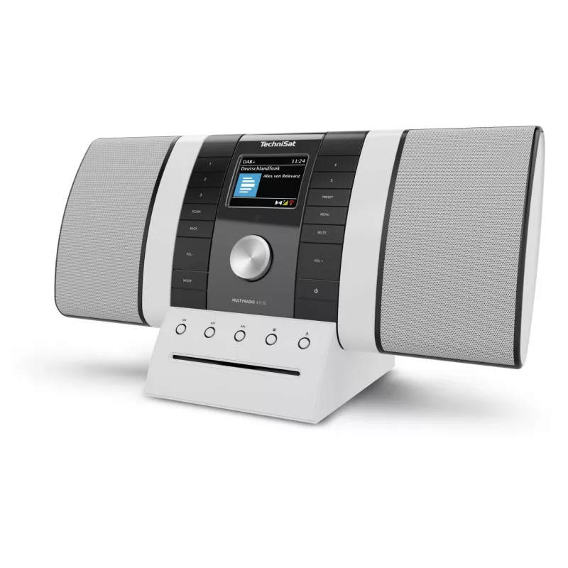 Φορητό ραδιόφωνο TECHNISAT Multyradio 4.0 SE μαύρο/λευκό με Bluetooth και USB