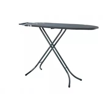 Leifheit Classic M Black 72486 σιδερώστρα κανονικού μεγέθους, 120 x 38 cm, ύψος 69–88 cm, μαύρη