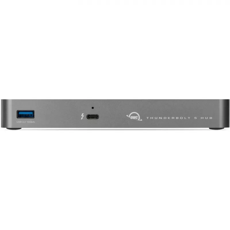Thunderbolt 5 Hub, Σταθμός σύνδεσης Γκρι/Μαύρο, Thunderbolt 5, USB-A