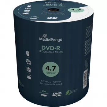 MediaRange MR442 κενά DVD 4,7 GB DVD-R 100 τεμ.