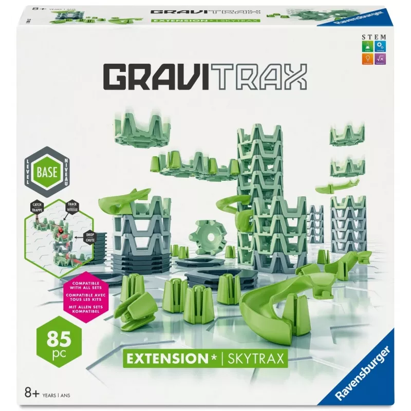 Πίστα με μπίλιες Ravensburger GraviTrax επέκταση Skytrax από 8 ετών