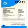 Προσαρμογέας USB-WLAN/Bluetooth INTER-TECH EP-119, Wi-Fi 5 (802.11ac) Dualband 600 Mbit/s