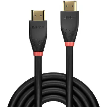 Lindy 7.5m Active HDMI 4K60 Καλώδιο, 7,5 m, HDMI Type-A (Standard), HDMI Type-A (Standard), 18 Gbit/s, Audio Return Channel (ARC), Μαύρο