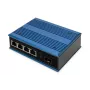 Digitus 4-Port Fast Ethernet δικτυακός διακόπτης, βιομηχανικός, unmanaged, 1 SFP FE Uplink