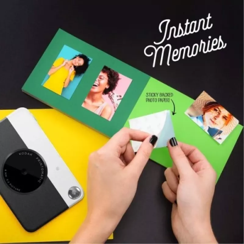 Kodak PRINTOMATIC Άμεση φωτογραφική μηχανή, 2x3 ίντσες, Μαύρο