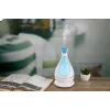 Μίνι διαχύτης αρώματος με φως LED, 400 ml, Λευκό