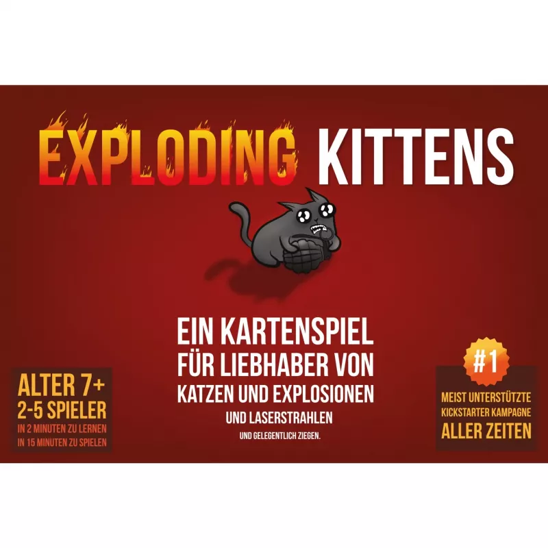 Exploding Kittens, Παιχνίδι με κάρτες
