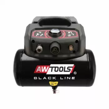 Αεροσυμπιεστής AWTools AC6 6L 1,5 PS φορητό δοχείο, μονοβάθμιος 1,5 PS, χωρητικότητα 6 L