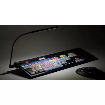 Πληκτρολόγιο Logickeyboard Adobe Premiere Pro CC QWERTZ German πολύχρωμο
