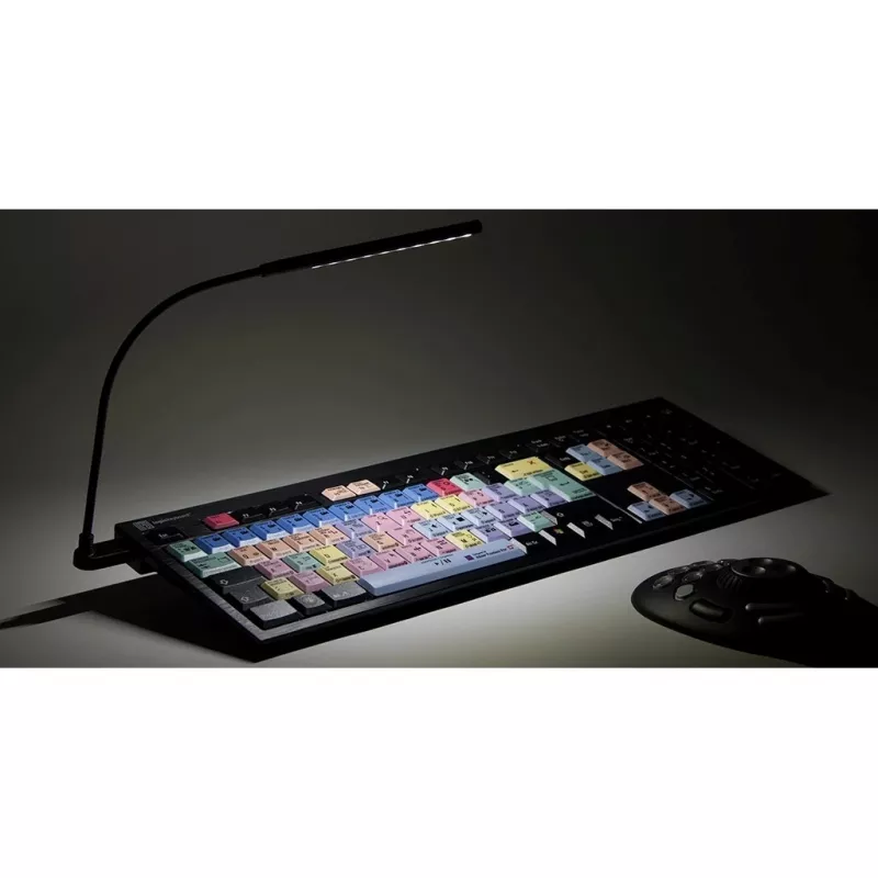 Πληκτρολόγιο Logickeyboard Adobe Premiere Pro CC QWERTZ German πολύχρωμο