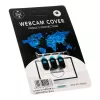 Κιτ κάλυμμα κάμερας Webcam Slide Cover Lamptron LAMP-AP303, 3 τεμ. μαύρο