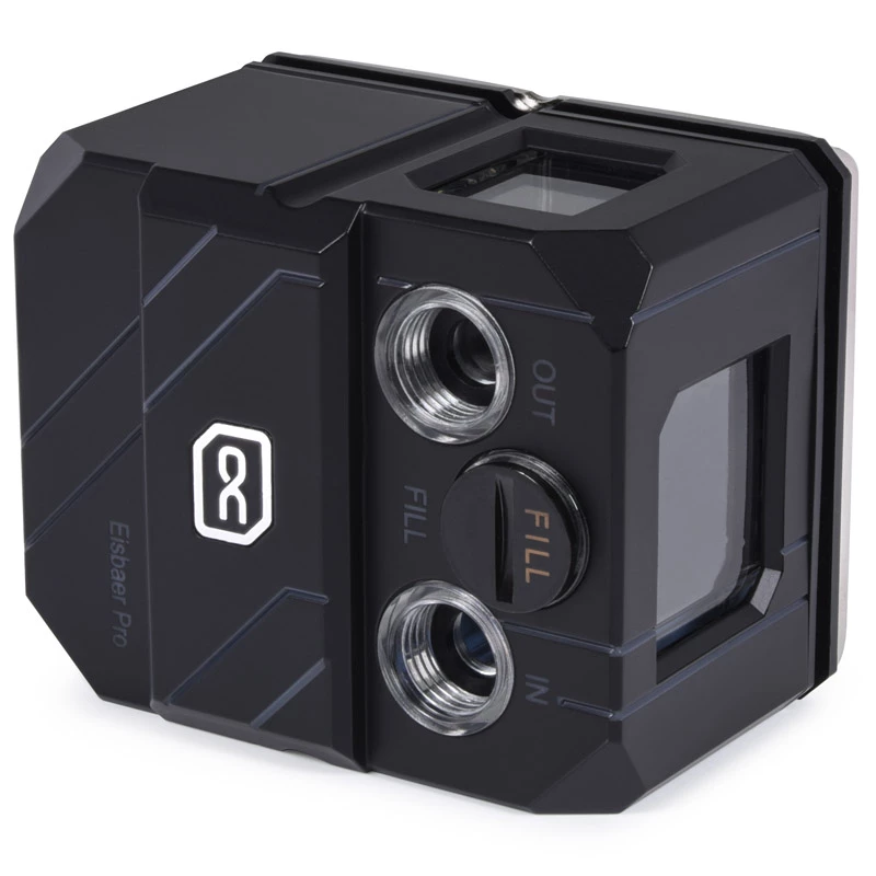 Ψυκτικό υγρό Alphacool Eisbaer Pro Aurora ακρυλικό χαλκός νικέλιο 1/4 ίντσας