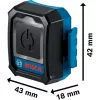 Bosch 1600A02GF1 μπλε