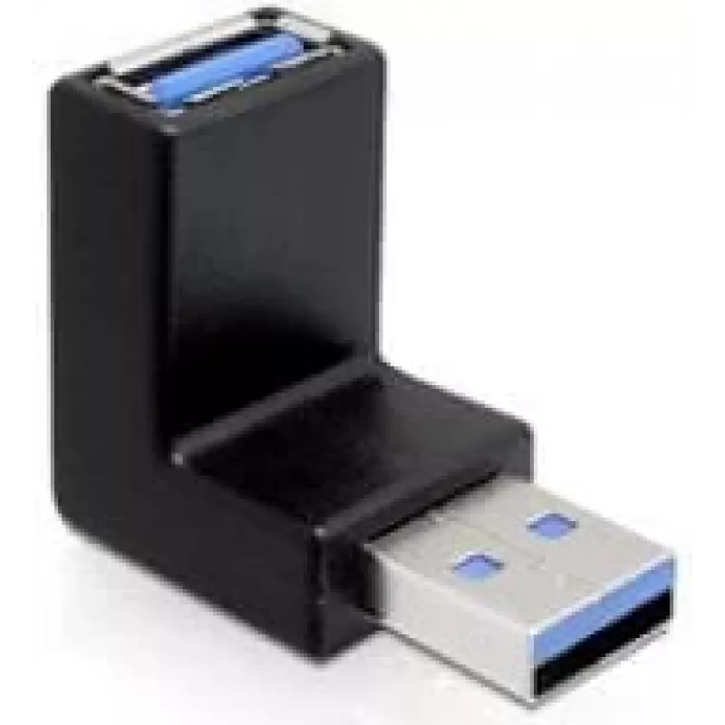 Προσαρμογέας USB 3.0 M/F DeLOCK 65340 Μαύρο