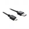Καλώδιο USB DeLOCK 85554 USB 2.0 2m USB A Mini-USB B μαύρο
