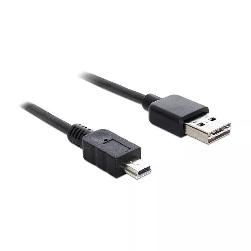 Καλώδιο USB DeLOCK 85554 USB 2.0 2m USB A Mini-USB B μαύρο