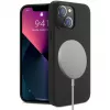 StyleShell Shock, θήκη κινητού μαύρη, iPhone 16 Plus, συμβατή με MagSafe