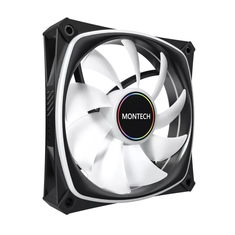 MONTECH AX120 PRO ΜΑΥΡΟ 120mm ARGB ανεμιστήρας κουτιού