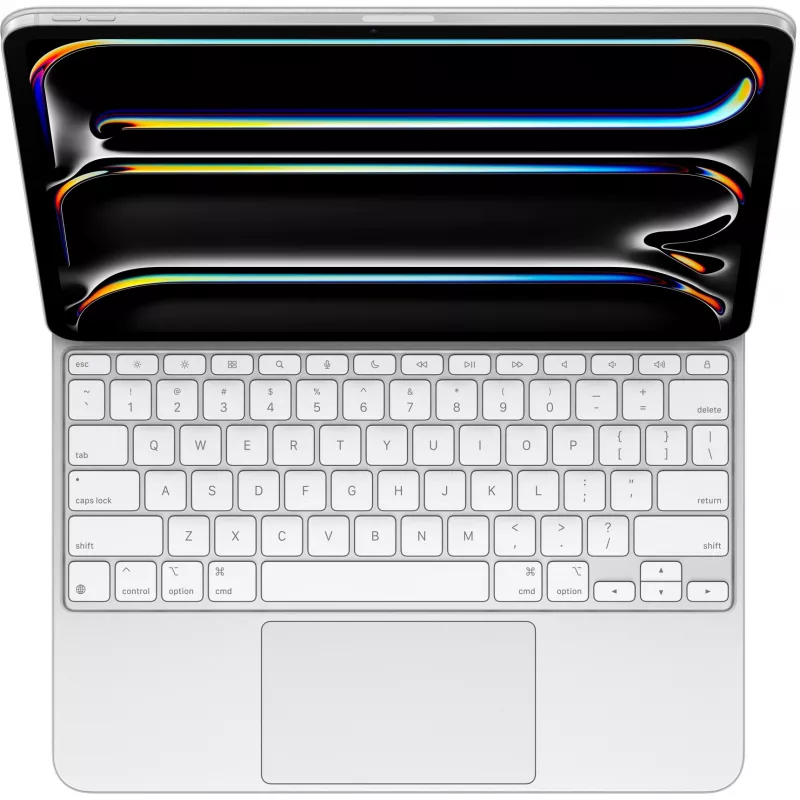 Apple Magic Keyboard για iPad Pro 13 ίντσες M4 US English Λευκό QWERTY