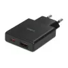 Φορτιστής τοίχου iBOX C-43 Slim GaN PD30W, μαύρο