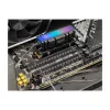 Ψύκτρα DELOCK 18460 για M.2 SSD 2280 — αλουμίνιο/χαλκός, RGB 5V, μαύρο