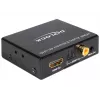 Εξαγωγέας ήχου HDMI Stereo / 5.1 καναλιών 4K, αντάπτορας μαύρος