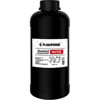 Ρητίνη 3D εκτύπωσης UV/LCD Standard κόκκινη 1 L Flashforge 405 nm