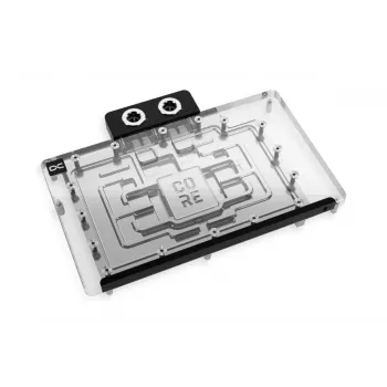 Backplate Alphacool 10268 ακρυλικό αλουμίνιο χρώμιο χαλκός νάιλον μαύρο 160,8 mm