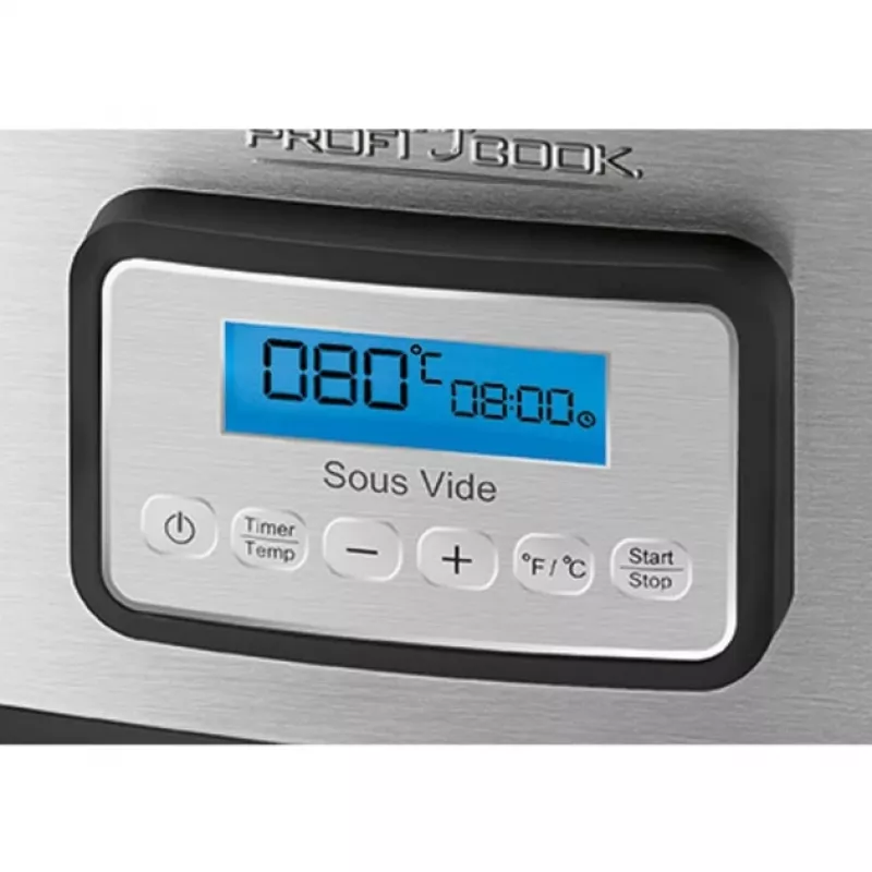 ProfiCook PC-SV 1112 8 L 520 W μαύρο, ανοξείδωτο ατσάλι