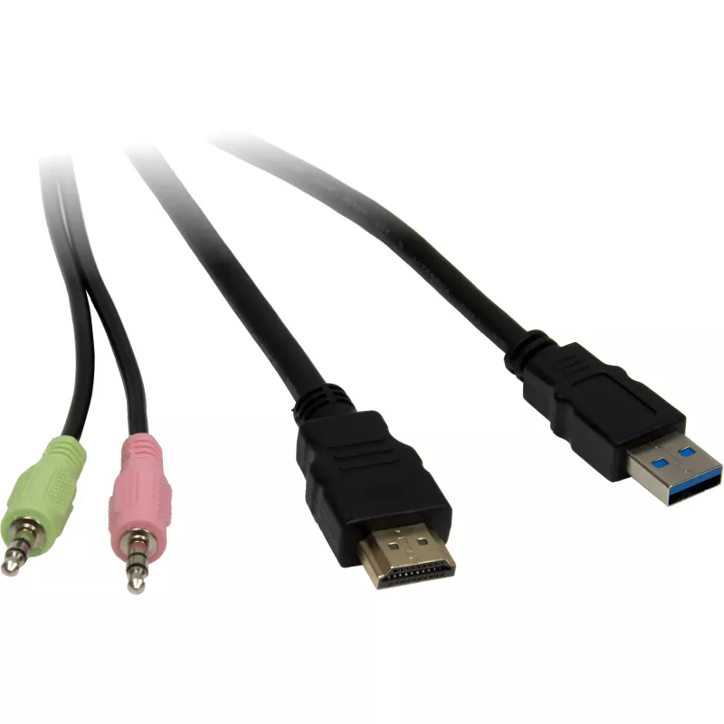 KVM switch Inter-Tech IPC AS-41HUS 4 θυρών USB