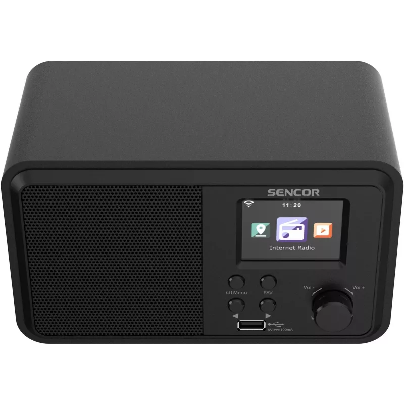 Επιτραπέζιο ραδιόφωνο SENCOR SIR 5100WDB — 4 W, Wi‑Fi, FM