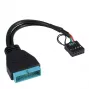 Inter-Tech 88885217 εσωτερικό καλώδιο USB