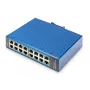 Digitus 16-Port Gigabit Ethernet δικτυακός διακόπτης, Industrial, Unmanaged