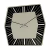 NeXtime επιτοίχιο ρολόι 8128zw Hexagon, 43x43 cm, λευκό