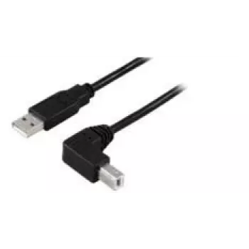 Microconnect USBAB2ANGLE10 Καλώδιο USB 10 m USB A USB B μαύρο