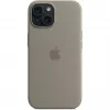 Θήκη σιλικόνης με MagSafe για iPhone 15 – Clay