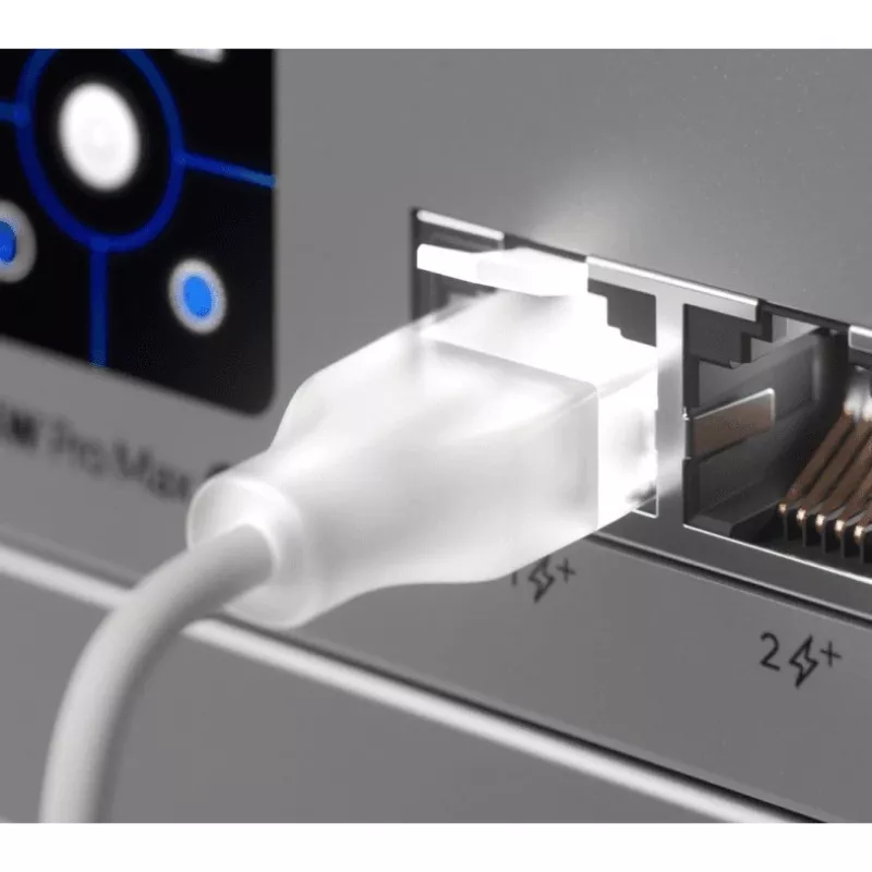 Ubiquiti UACC-Cable-Patch-EL-0.15M-W Καλώδιο δικτύου Translucent, Λευκό Cat6
